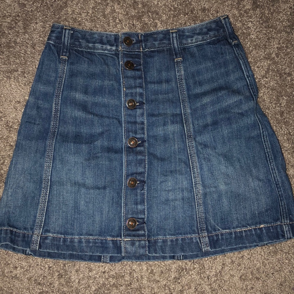 Abercrombie & Fitch Jean mini skirt